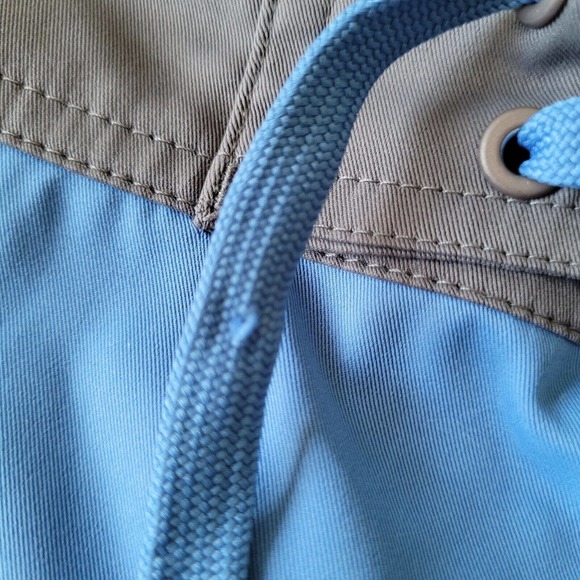 REI Board Shorts Men’s Size 32 Blue Gray Outdoor Zip Pocket Swim Trunks Beach - Picture 4 of 7